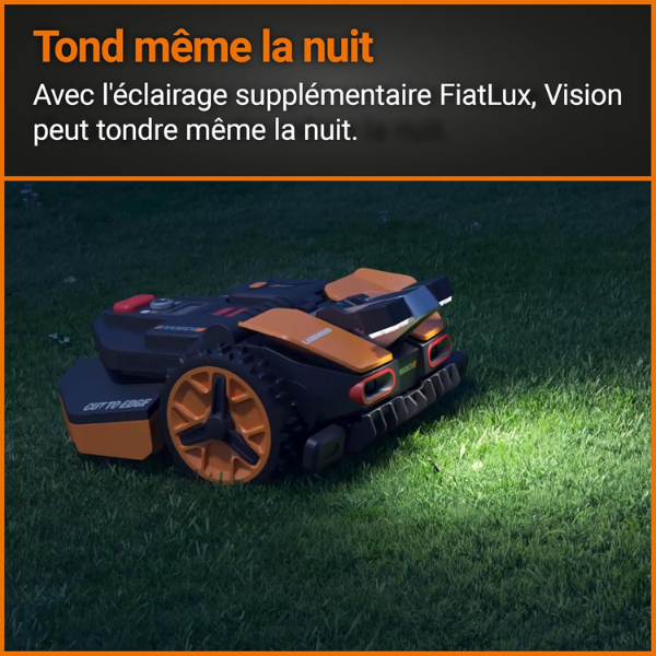 Robot tondeuse à gazon sans fil Vision 600 m²