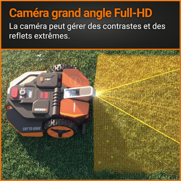 Robot tondeuse à gazon sans fil Vision 600 m²