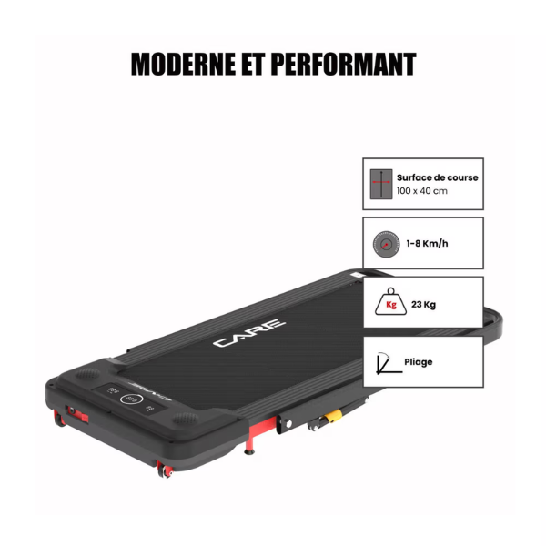 Tapis de marche Électrique Pliable- 8km/h