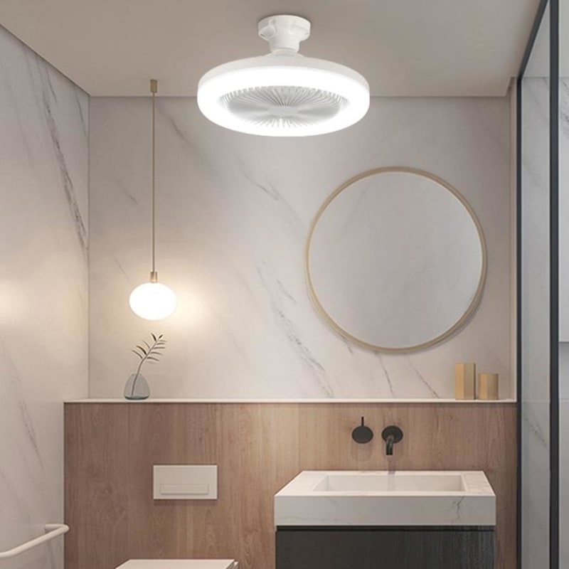 Ventilateur de plafond moderne à led