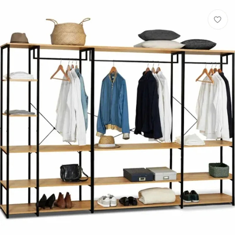 Dressing grande capacité modulable xxl design industriel