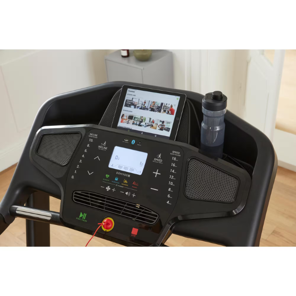 Tapis de Course Pliable T900D Connecté et Performant, 18 km/h, 50x143cm
