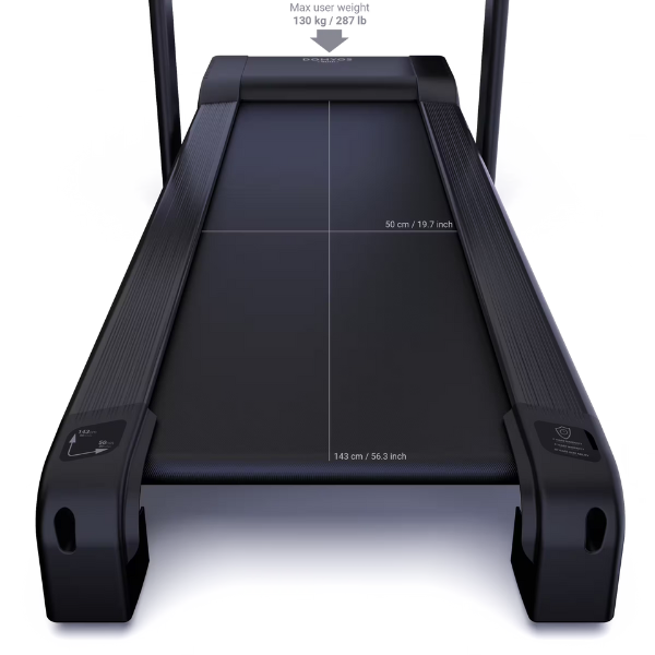 Tapis de Course Pliable T900D Connecté et Performant, 18 km/h, 50x143cm