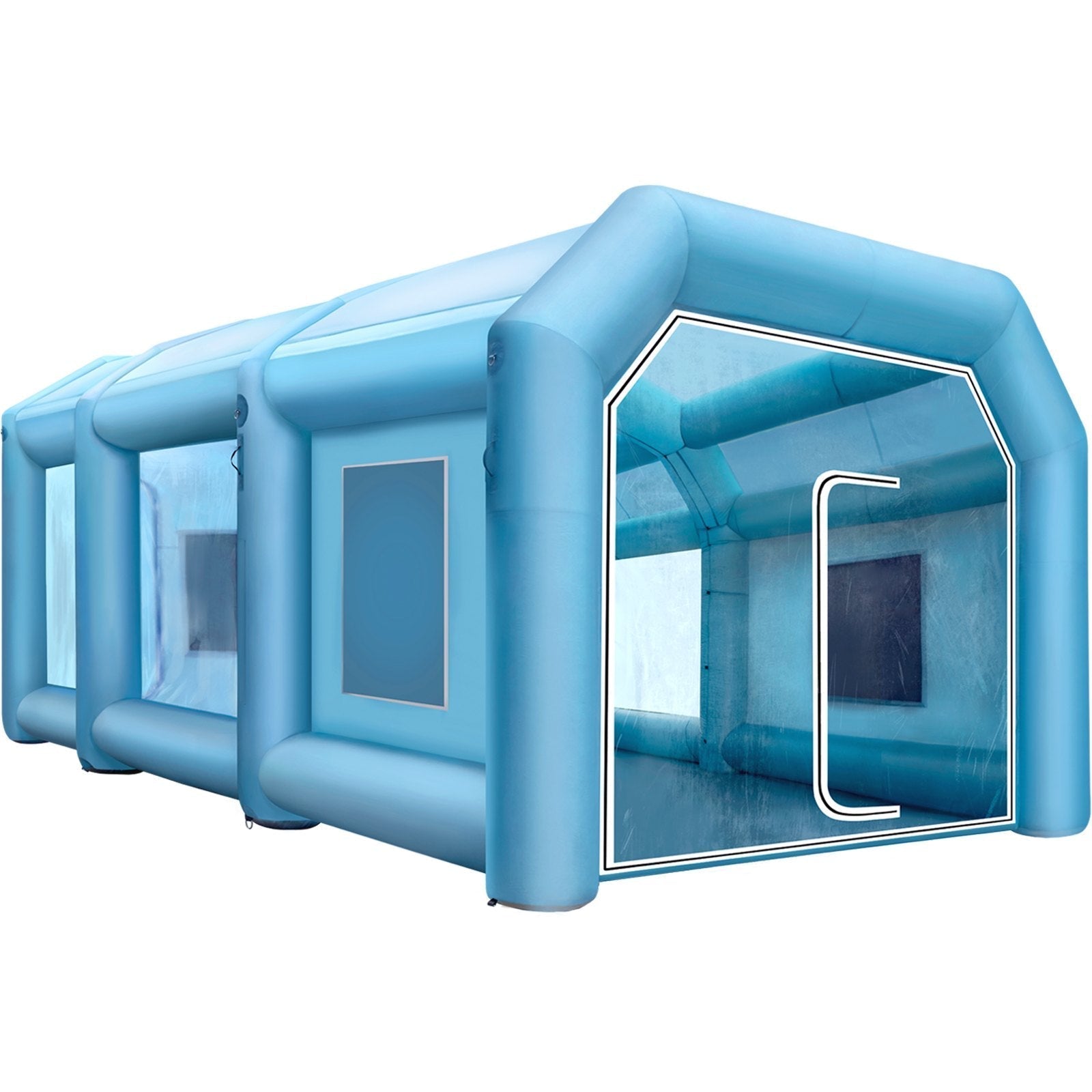 Cabine de Peinture Gonflable