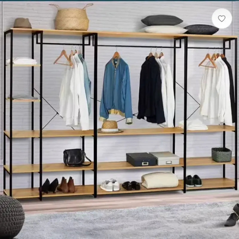 Dressing grande capacité modulable xxl design industriel