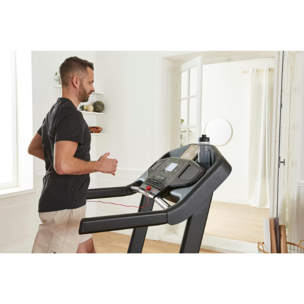 Tapis de Course Pliable T900D Connecté et Performant, 18 km/h, 50x143cm